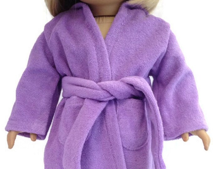 Personalized Doll Bathrobe 18 Dolls - Etsy