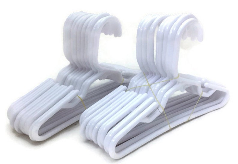 24 Doll Hangers Fits 18 Inch Doll Clothes Baby Doll Clothing Etsy