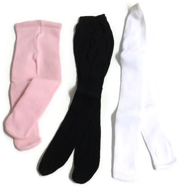 18 Inch Doll Clothes 18" Doll Clothing 18 Inch Doll Accessories Tights-Assorted Set: Pink, Black, & White 3 pack Made to fit most 18" dolls