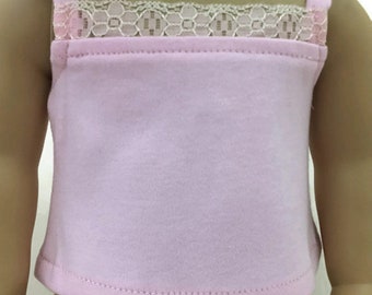 Doll Clothes 18 inch doll clothes Pink Camisole Made to fit most 18" doll Clothes