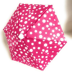 Doll Umbrella Polka Dots 18 inch doll clothes Doll Umbrella To Fit 18 Inch Doll clothes 18&quot; Doll Clothing 18 Inch Doll Accessories