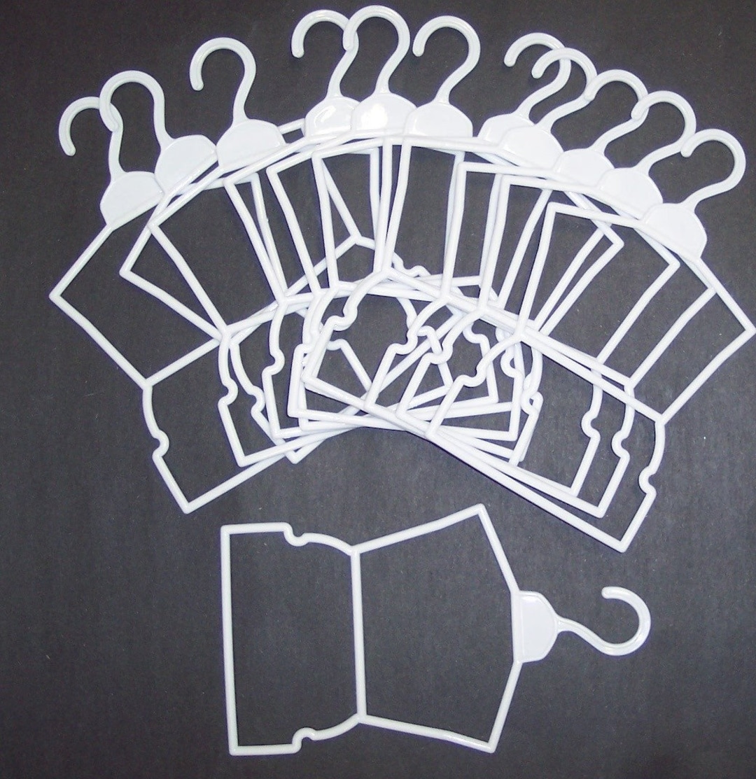 12 Doll Hangers Fit 18 Doll Clothes Sewing Supplies 18 Inch Doll