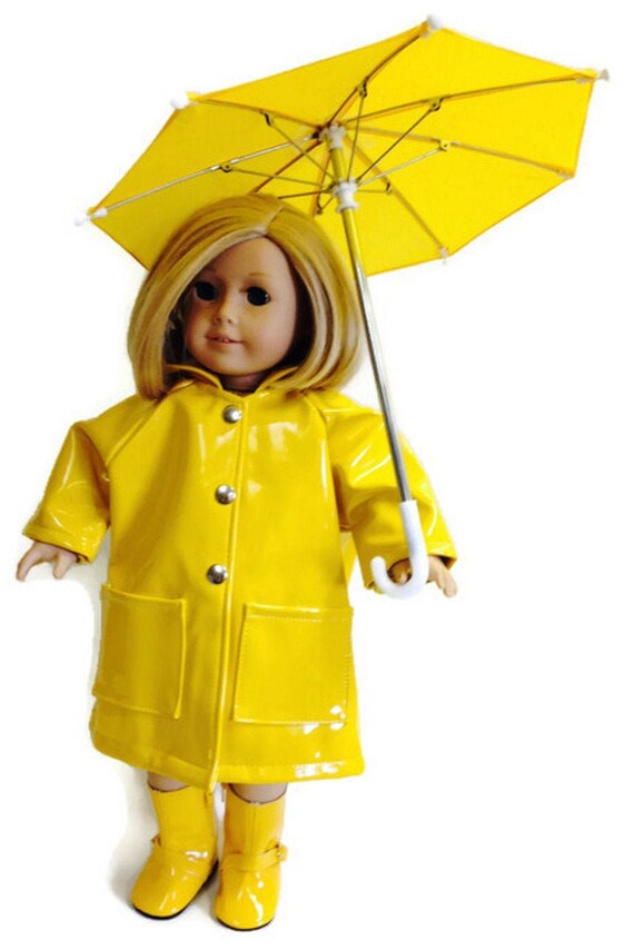american girl doll raincoat