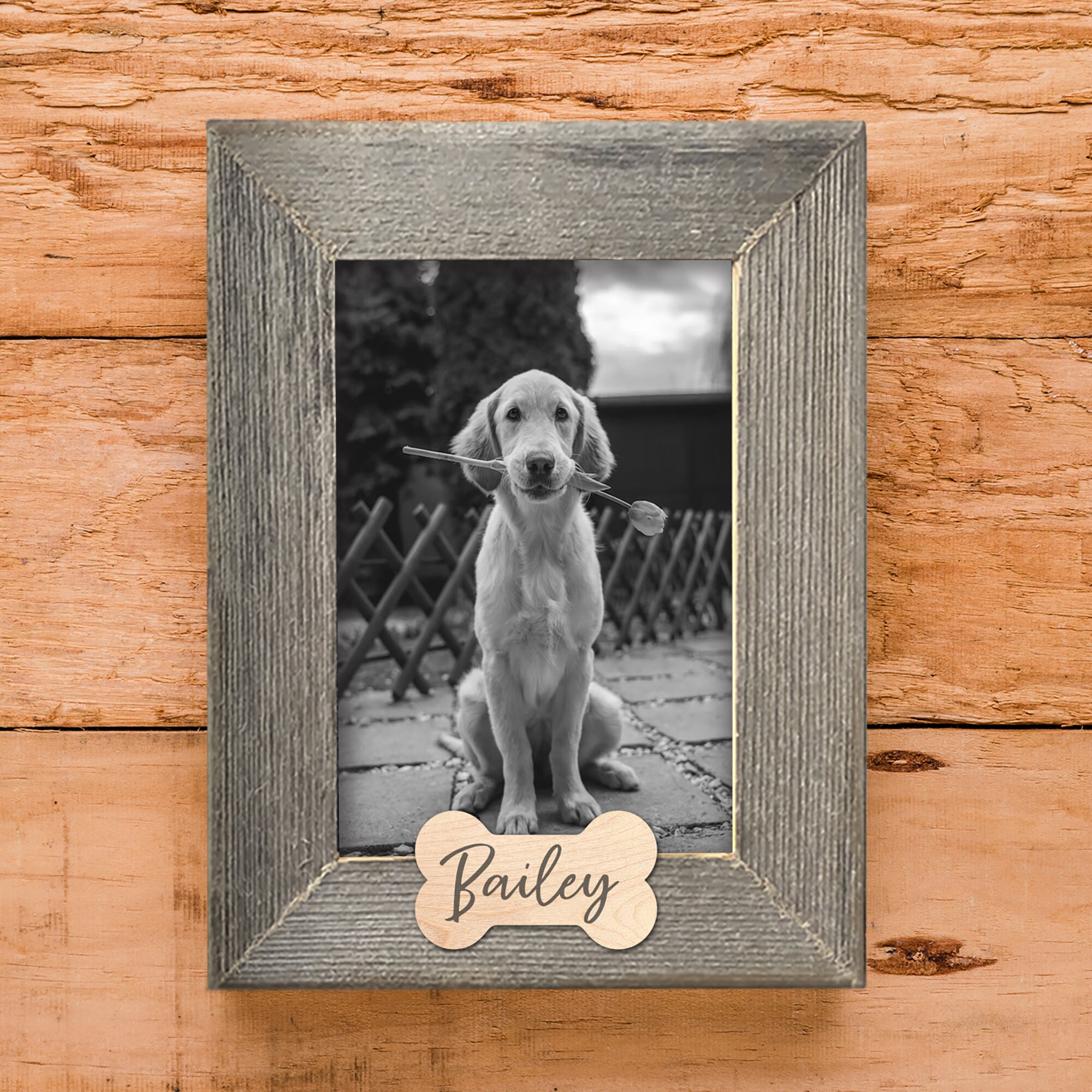 Dog Memorial Photo Frame, Personalised Pet Picture Frame, Cat Memorial