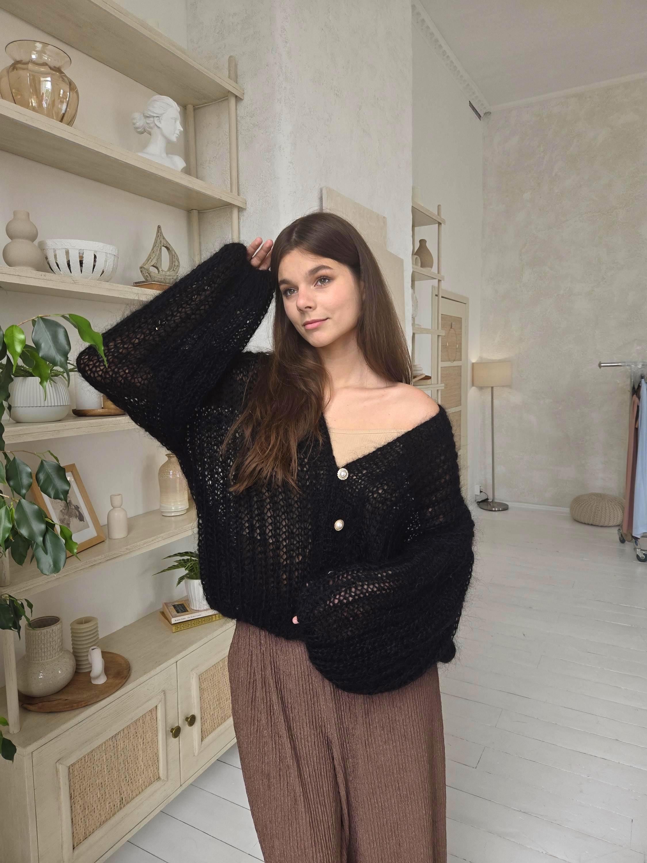 Mohair Tank Top Knitting Pattern - Etsy