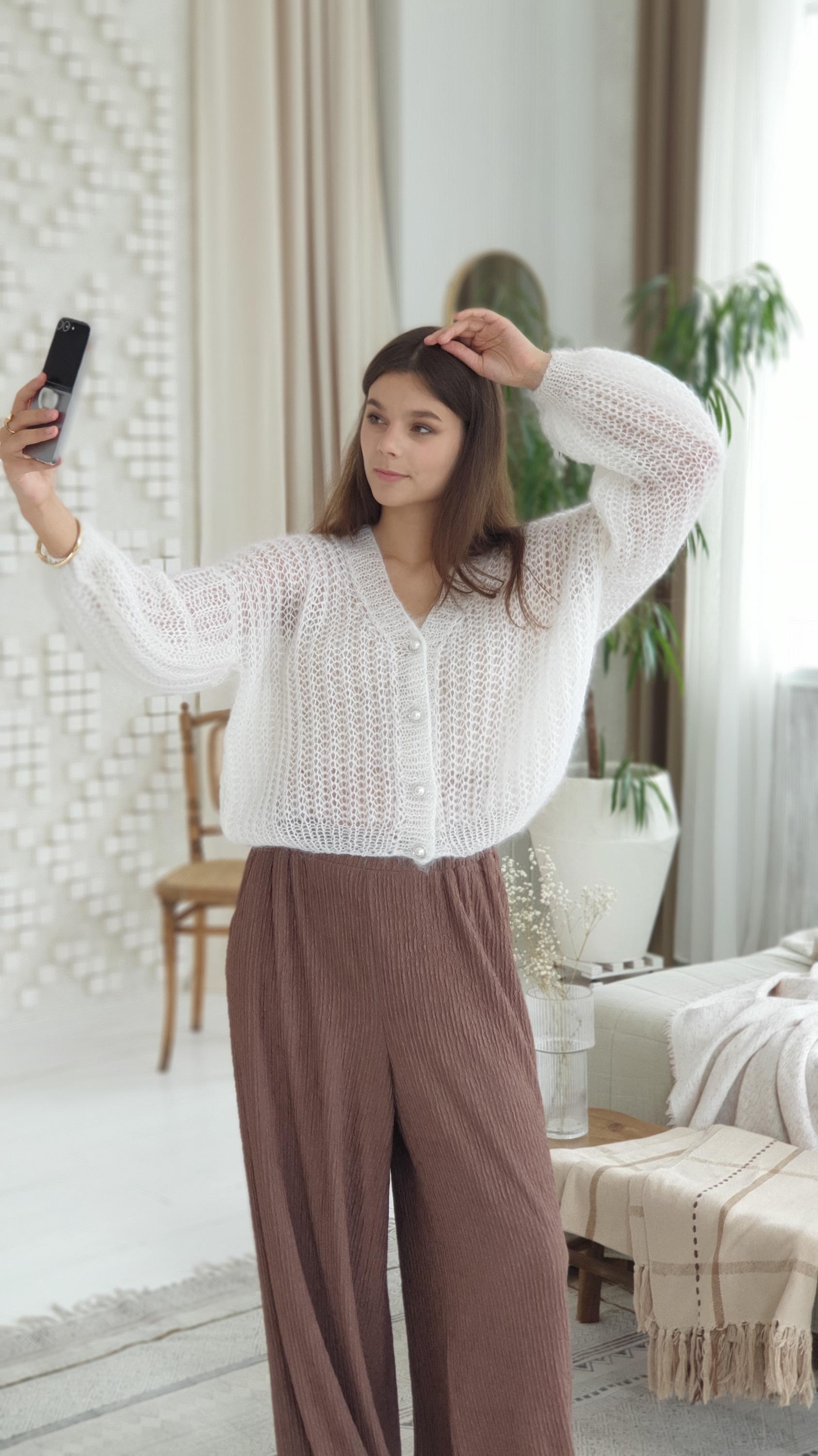 【archive】PLAN C mohair 2tone Knit archive】PLAN C mohair 2tone Knit