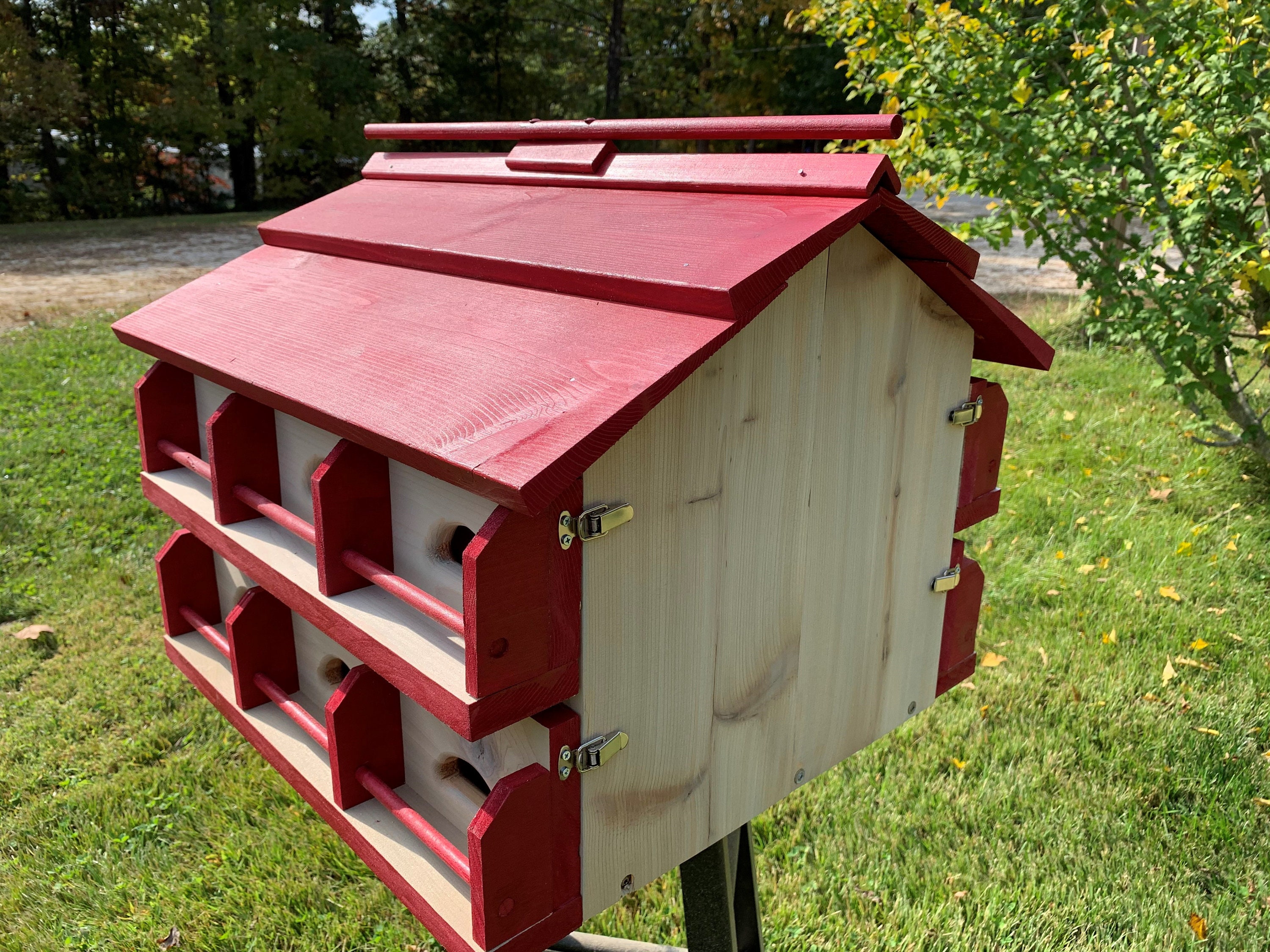 Purple Martin House 12 Hole red Theme Etsy Canada