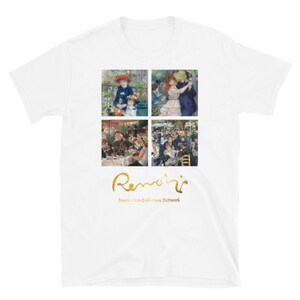 Short-Sleeve Renoir Painting Collection Unisex T-Shirt