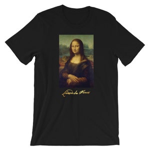 Leonardo da Vinci Mona Lisa T-shirt