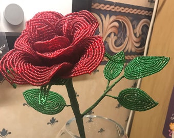 Custom Order Large Red Rose
