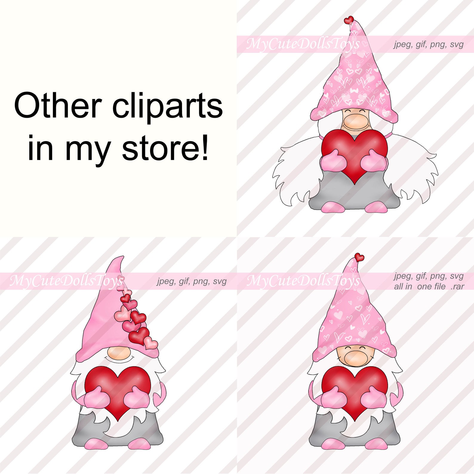 Mother's day gnome svg clipart mothers day gift for her | Etsy