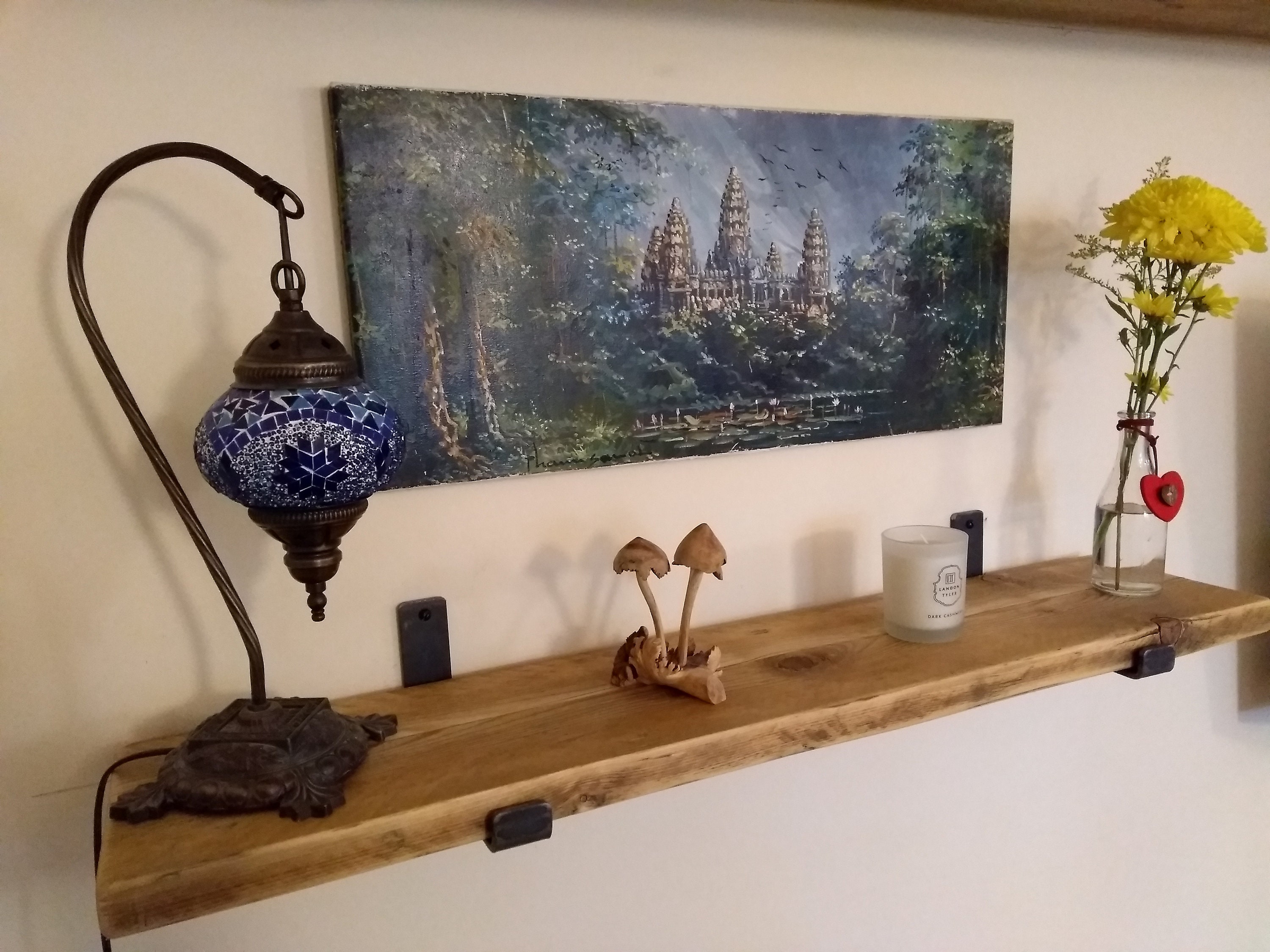 Scaffold Board Shelf / Shelves Rustic Reclaimed Upcycled Etsy