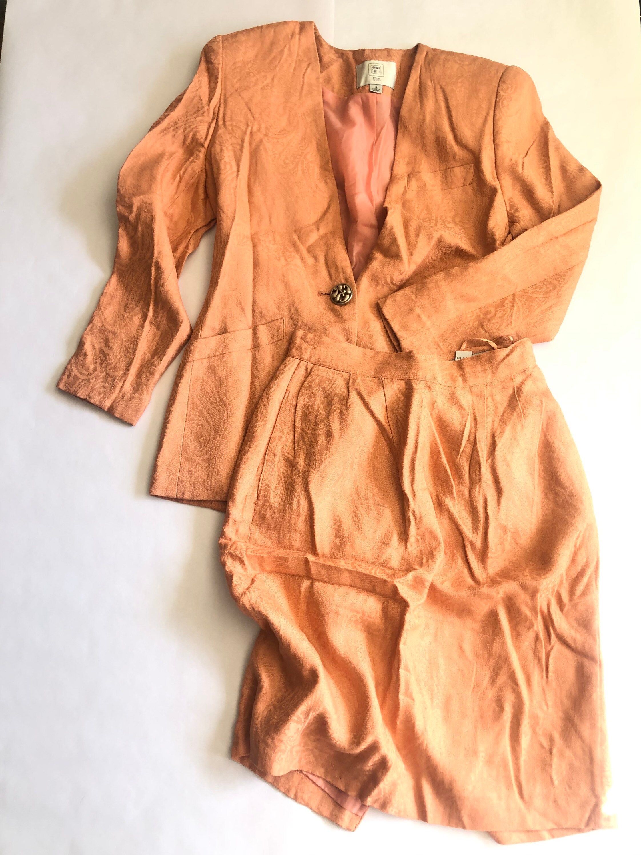 90's skirt suit