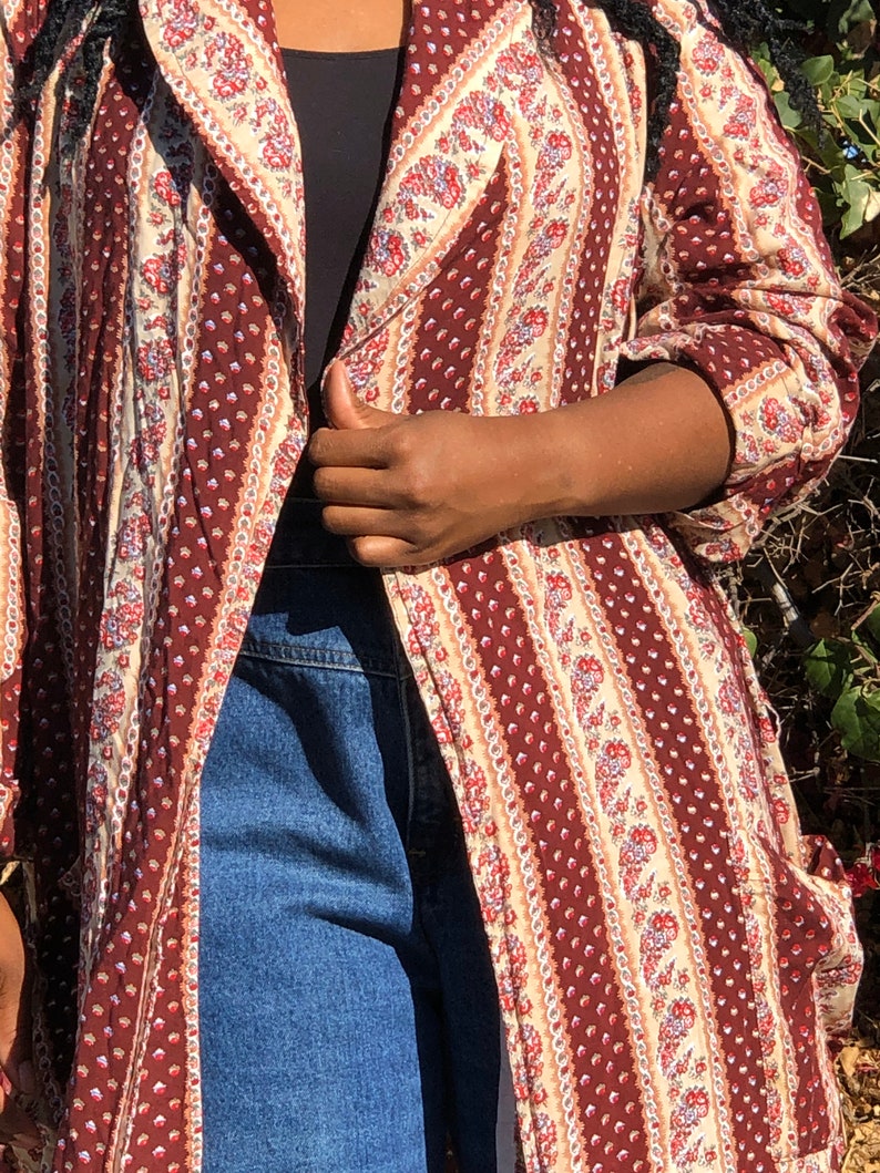 Women\u2019s Patterned RobeDuster