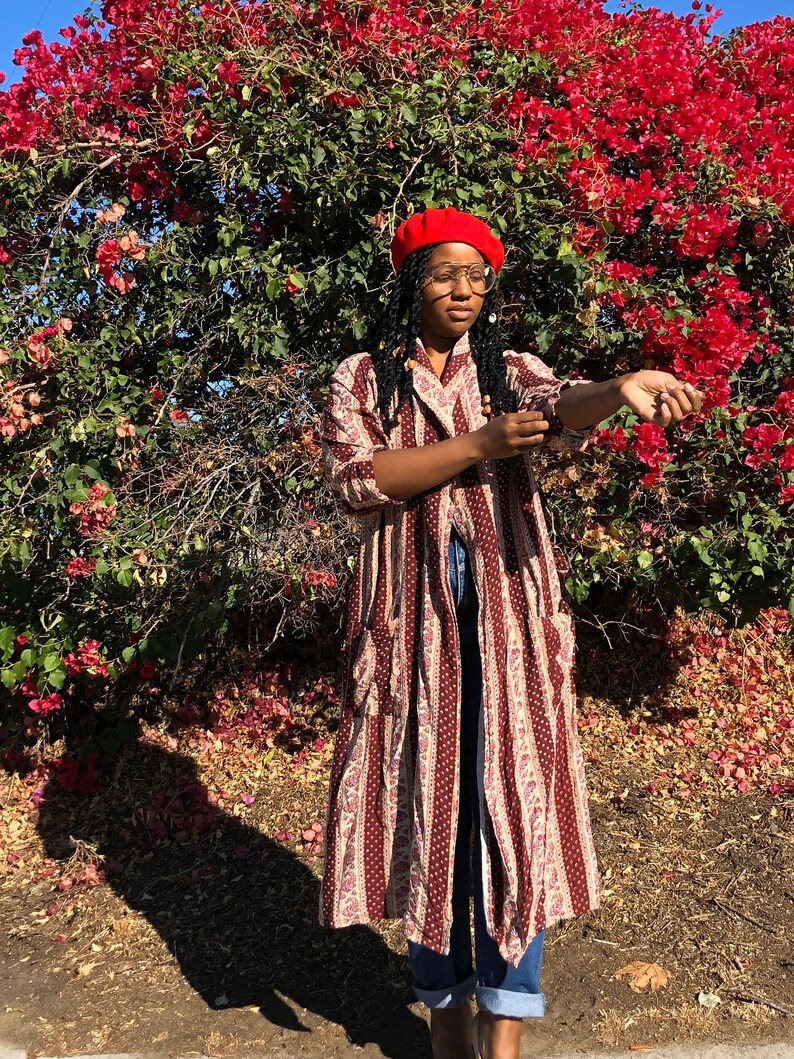 Women\u2019s Patterned RobeDuster