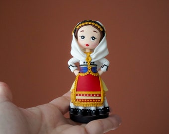 民族衣装人形 ギリシャ男性衣装人形 コレクター向け 民族衣装 衣装研究