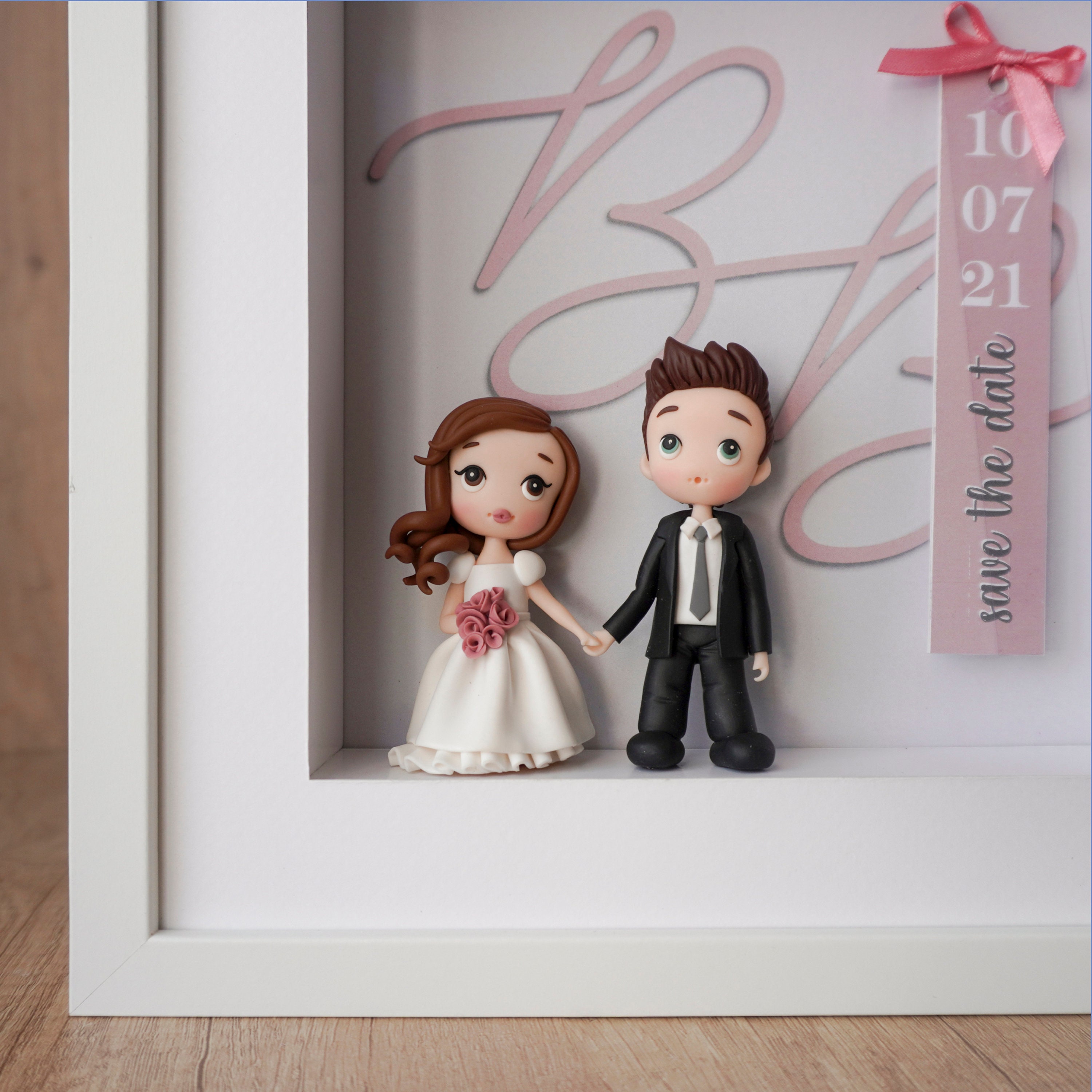 USB Divertido De Osito De Peluche Novia – Memoria USB 2.0 De 64 GB, Diseño Original, Ideal Para Regalo O Para Almacenar Datos
