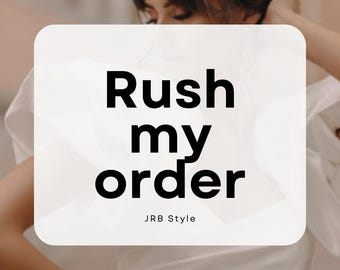 Complemento de pedido urgente / Tiempo de entrega de 1 día / Actualización de procesamiento prioritario / Procesamiento rápido de pedidos / Actualización de pedido exprés