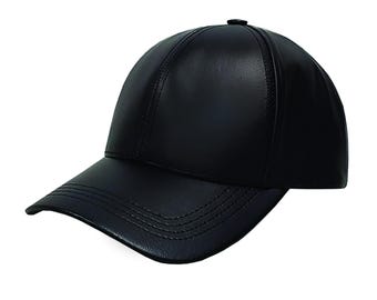 Gorra de béisbol de piel de oveja, estilo moderno unisex