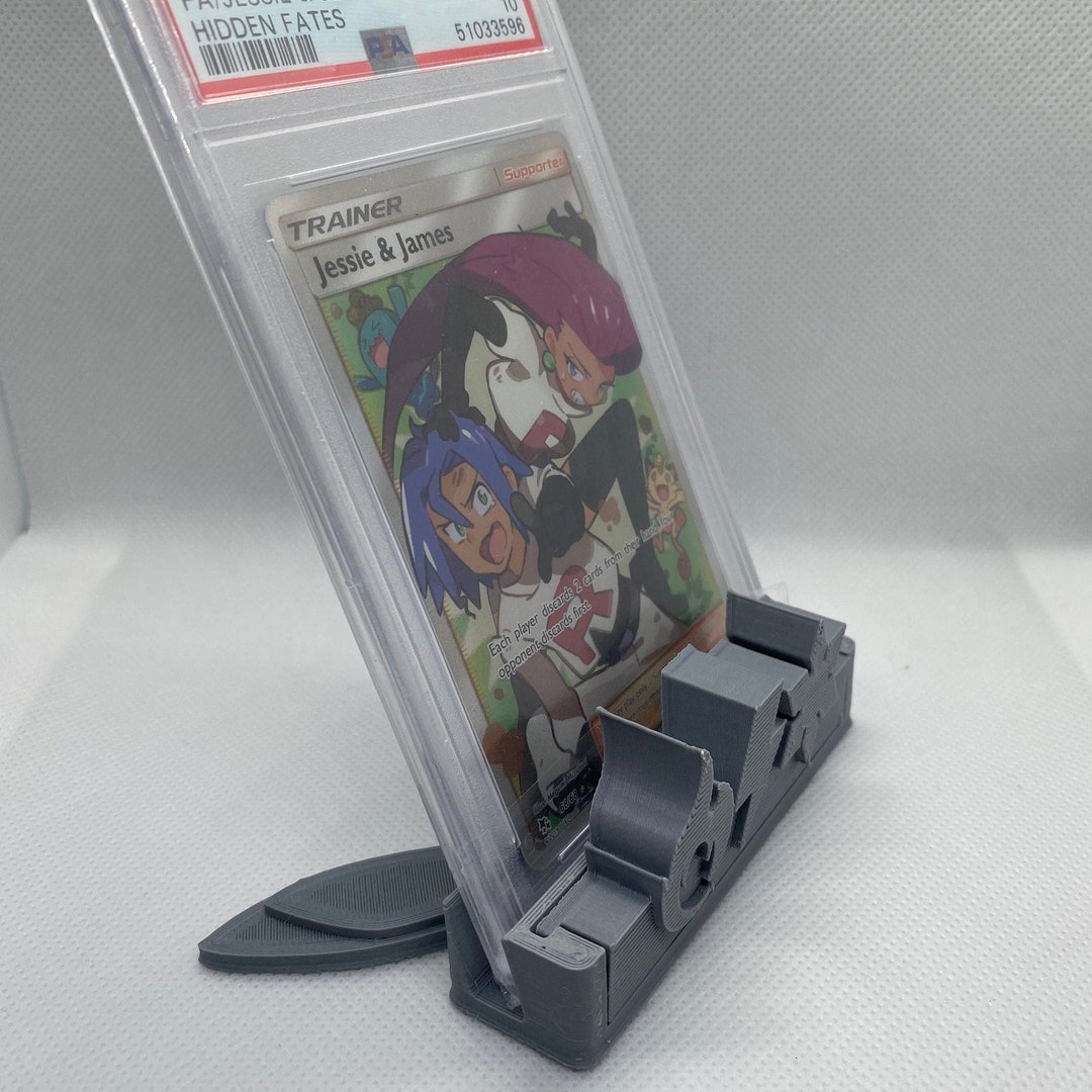 Pokémon TCG Graded Card, Top Loader, Card Saver, Slab Holder Display