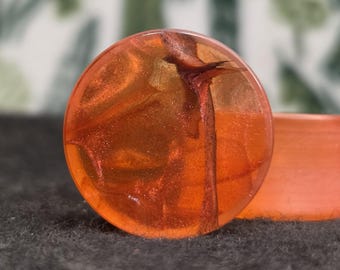 25mm Epoxy Resin Ear Plug Gauged Jewelry