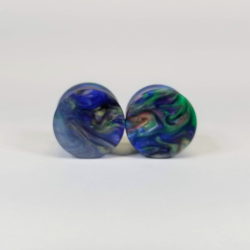 Handmade Resin Ear Plug Gauges Jewelry 78 inch 22mm