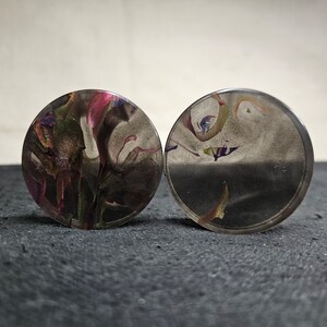 45mm Epoxy Resin Ear Plug Gauges Jewelry