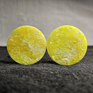 38mm Epoxy Resin Ear Plug Gauges Jewelry