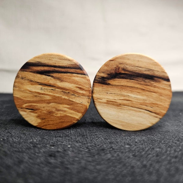 38mm Dad's Odds and Ends Recycled Scrap Wood Plugs