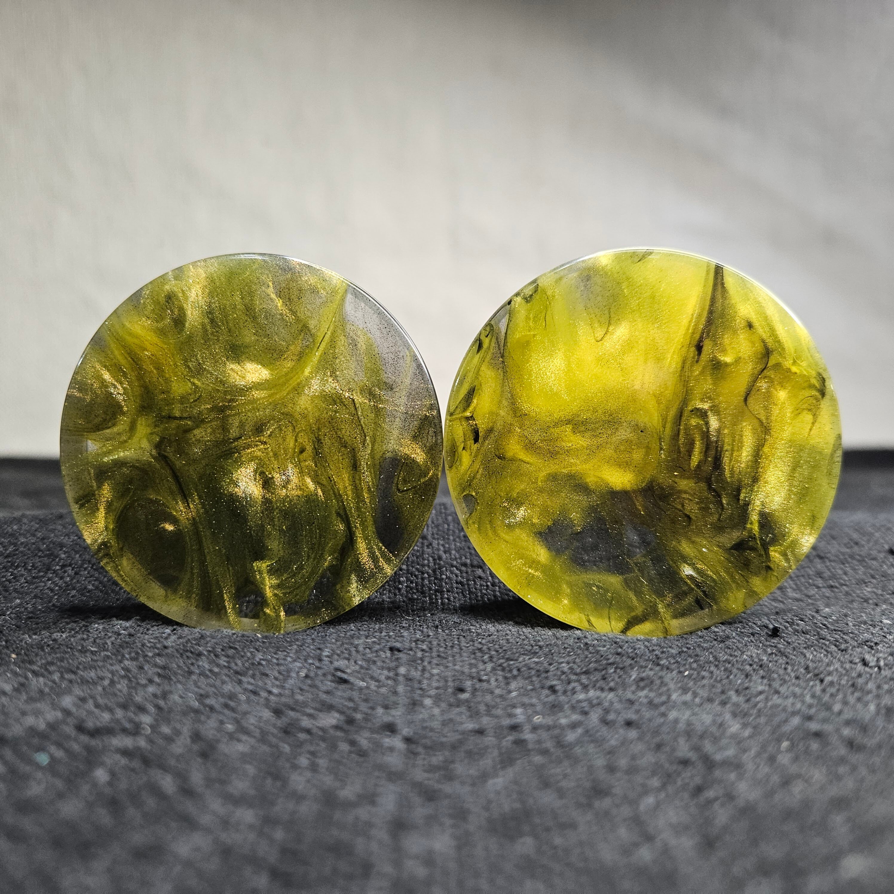 50mm Epoxy Resin Ear Plug Gauged Jewelry