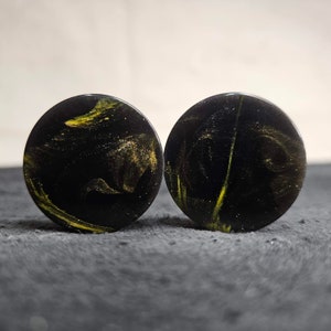 27mm Epoxy Resin Ear Plug Gauges Jewelry