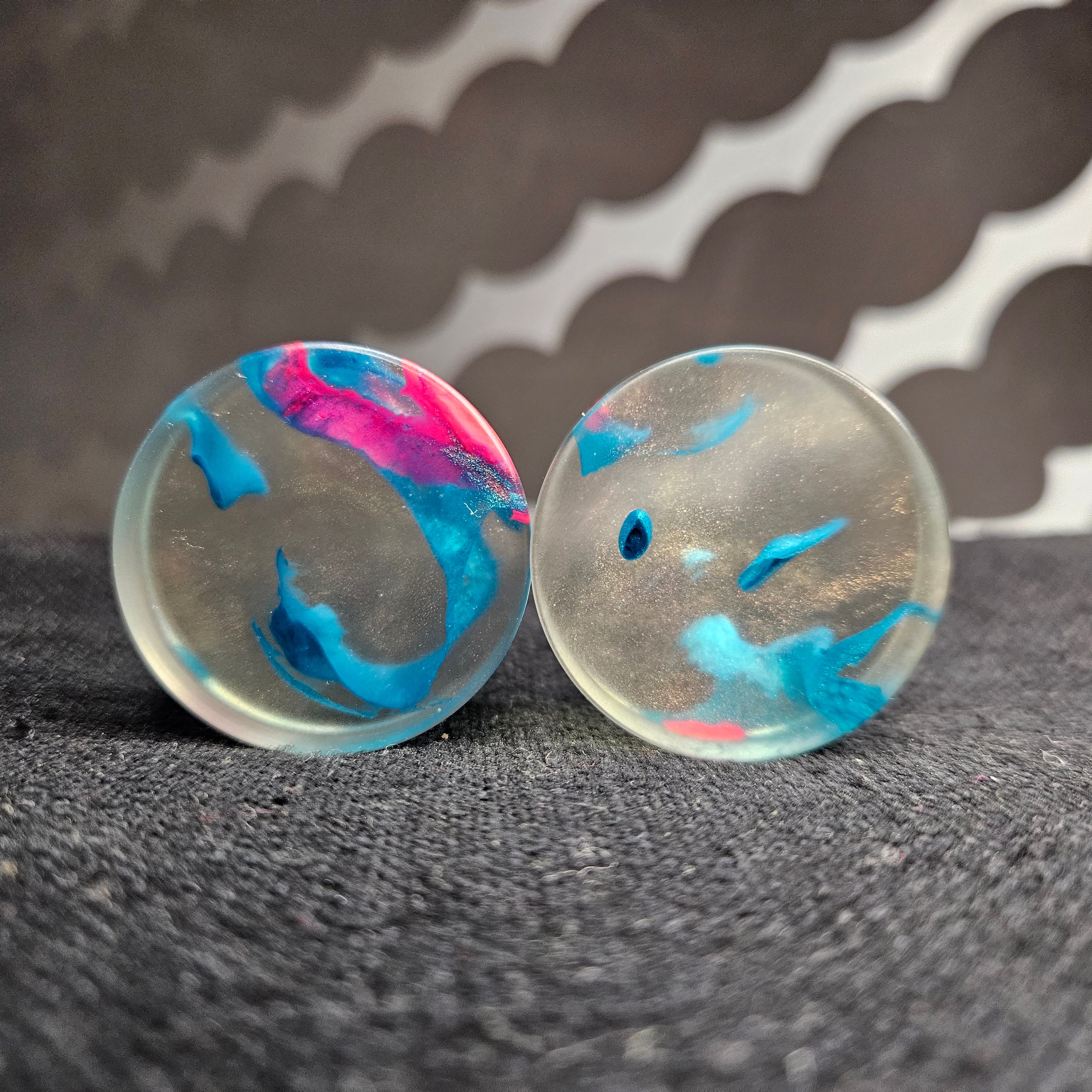Epoxy resin store ear gauges