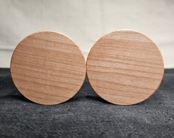 Bijoux calibrés pour papa en bois de cerisier de 53 mm
