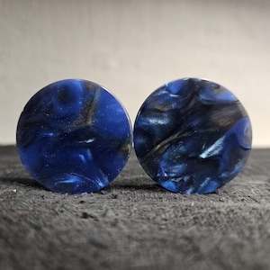 38mm Epoxy Resin Ear Plug Gauges Jewelry