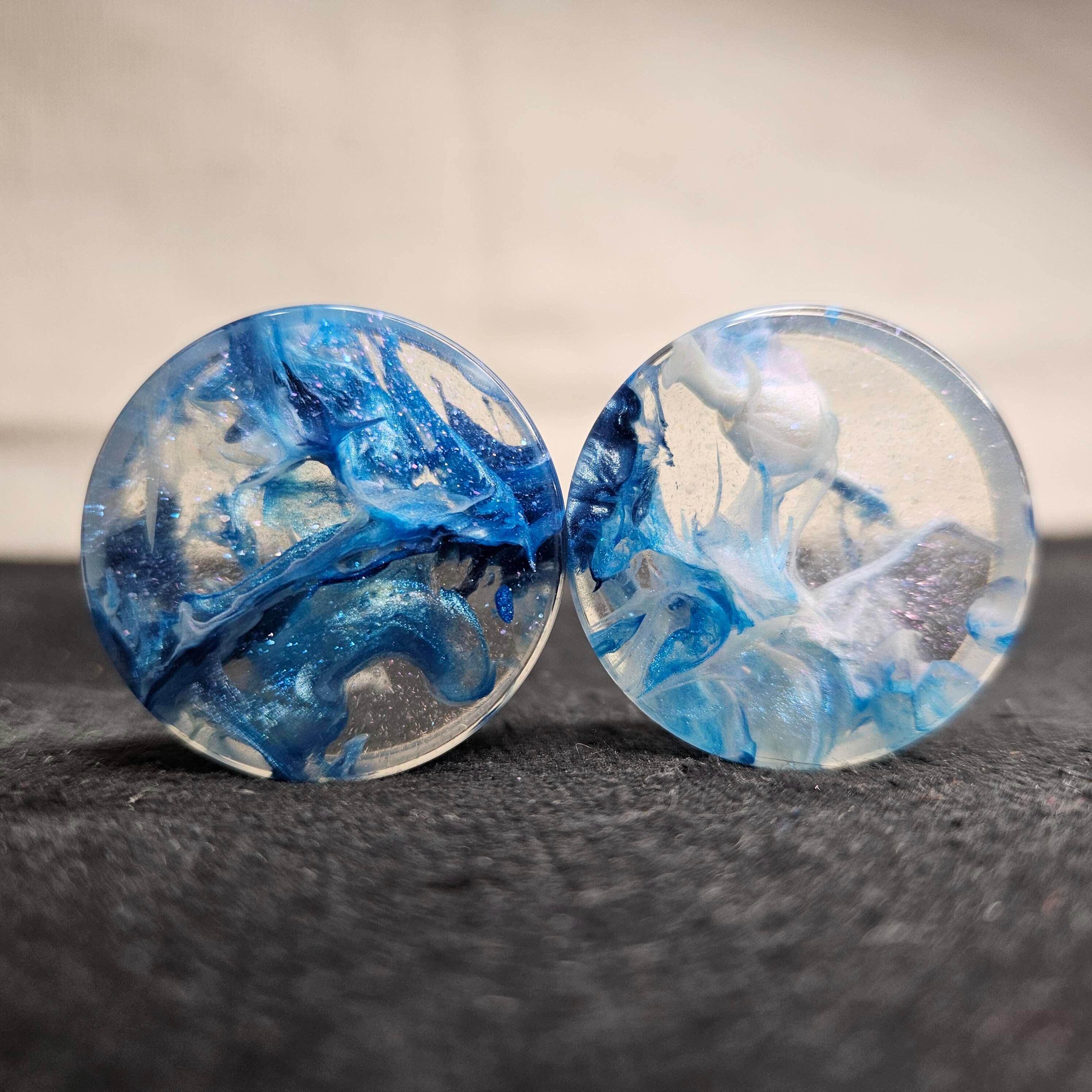 Epoxy resin ear gauges discount
