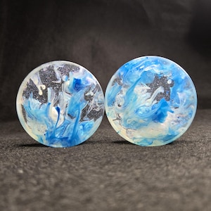 55mm Epoxy Resin Ear Plug Gauged Jewelry