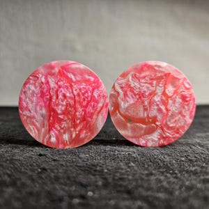 38mm Epoxy Resin Ear Plug Gauges Jewelry