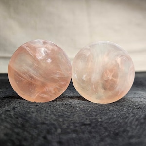 38mm Epoxy Resin Ear Plug Gauges Jewelry