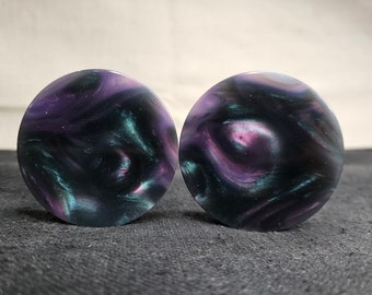 48mm Epoxy Resin Ear Plug Gauged Jewelry