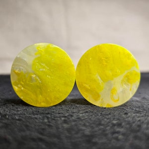 27mm Epoxy Resin Ear Plug Gauges Jewelry