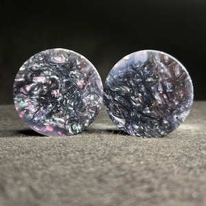 45mm Epoxy Resin Ear Plug Gauges Jewelry