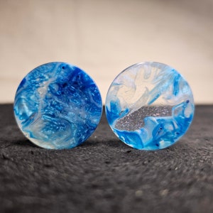 28mm Epoxy Resin Ear Plug Gauged Jewelry