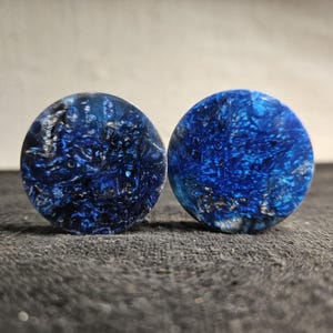 38mm Epoxy Resin Ear Plug Gauges Jewelry