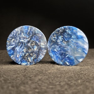45mm Epoxy Resin Ear Plug Gauges Jewelry