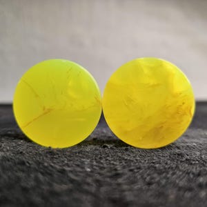 30mm Epoxy Resin Ear Plug Gauged Jewelry