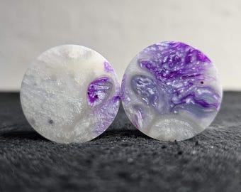 25mm Epoxy Resin Ear Plug Gauged Jewelry