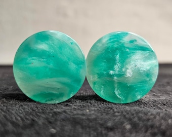 25mm Epoxy Resin Ear Plug Gauged Jewelry