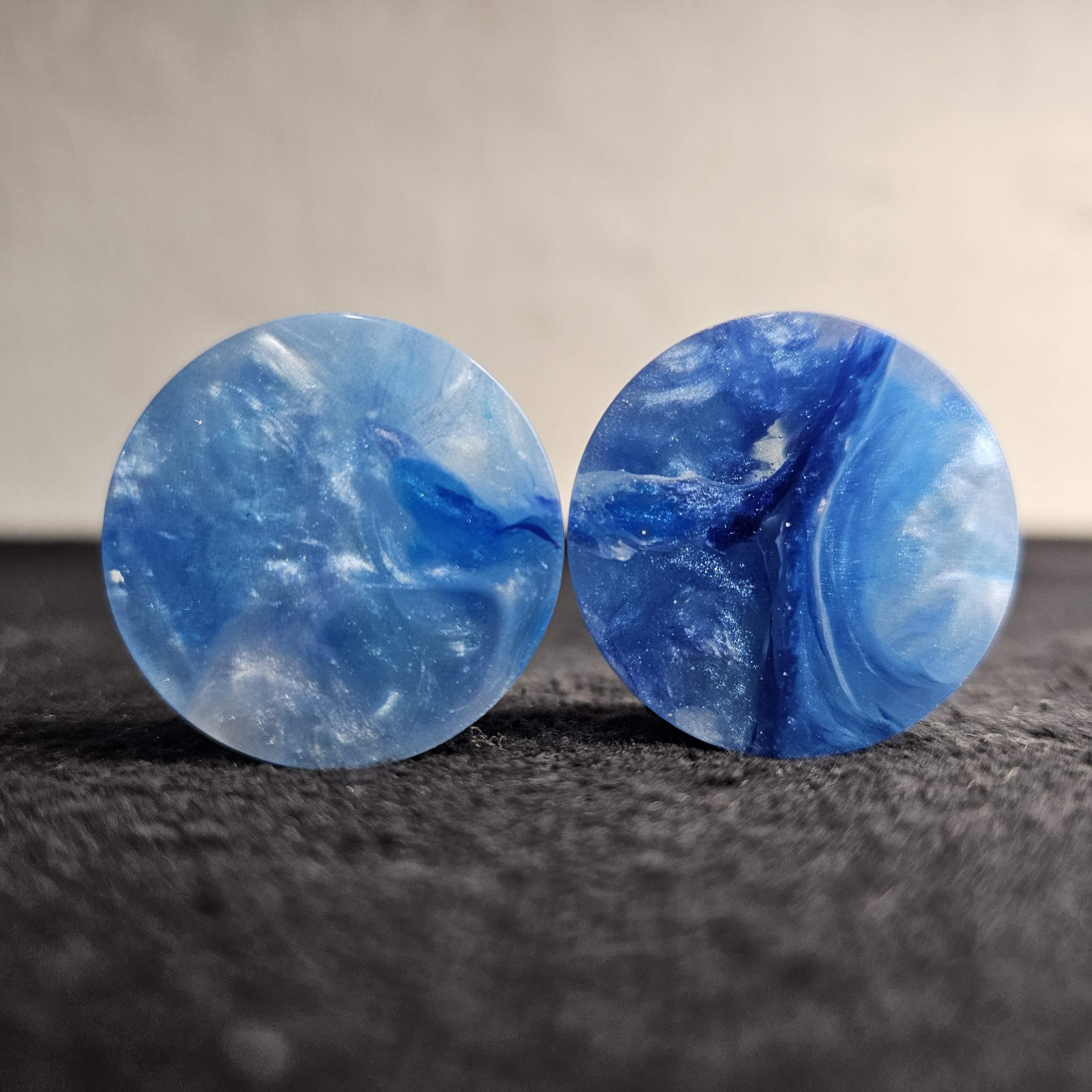 25mm Epoxy Resin Ear Plug Gauged Jewelry