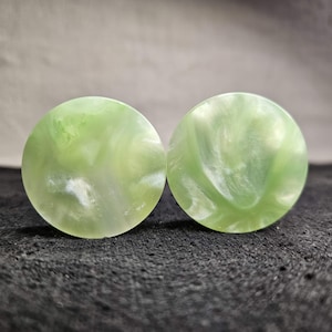 38mm Epoxy Resin Ear Plug Gauges Jewelry
