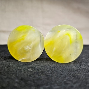 38mm Epoxy Resin Ear Plug Gauges Jewelry